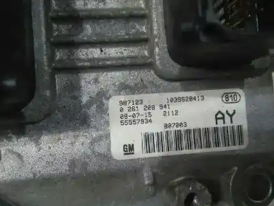 Second-hand car spare part ecu engine control for opel corsa d (s07) 1.4 (l08 l68) oem iam references 55557934  