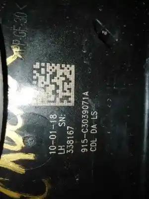 Автозапчастина б/у замок передніх дверей лівий для opel astra k (b16) 1.4 turbo (68) посилання на oem iam 13597536  5 pin