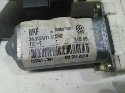 Peça sobressalente para automóvel em segunda mão motor elevador vidro traseiro direito por seat leon (1m1) stella referências oem iam   