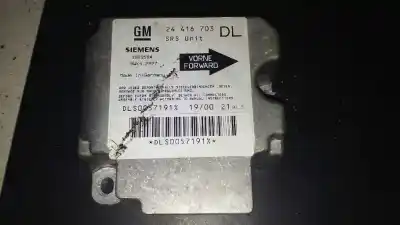 Pièce détachée automobile d'occasion boitier de commande d'airbag pour opel astra g berlina comfort références oem iam 24416703