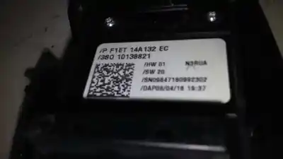 Second-hand car spare part left front power window switch for ford fiesta (ccn) black edition oem iam references pf1et14a132ec  de 2