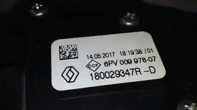 Автозапчастина б/у педальний потенціометр для renault captur luxe посилання на oem iam 180029347r  