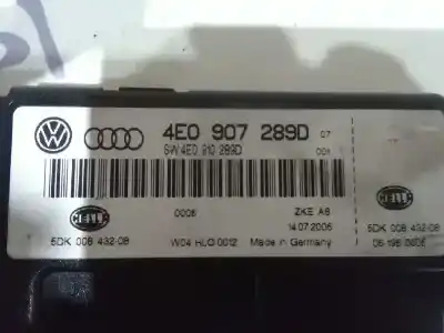 Автозапчастина б/у модуль комфорт для audi a8 d3 (4e2, 4e8) 3.0 tdi quattro посилання на oem iam 4e0907289d  4e0910289d