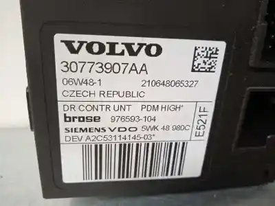 Автозапчасти б/у мотор стекла переднего правого за volvo v50 familiar 1.6 d momentum ссылки oem iam 30773907aa  5wk48980c