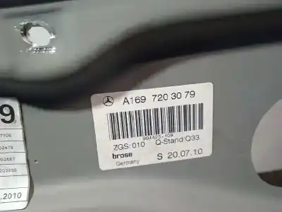 Piesă de schimb auto la mâna a doua mecanism acționare geam fațã dreapta pentru mercedes-benz clase b (w245) 180 cdi (245.207) referințe oem iam a1697203079  