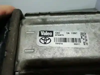 Автозапчастина б/у інтеркулер для toyota corolla (_e12_) 2.0 d-4d (cde120r_ cde120l_) посилання на oem iam 8730670  