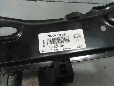 Автозапчасти б/у регулятор стекла переднего правого за nissan pulsar (c13) 1.2 16v cat 116 cv / 85 kw ссылки oem iam 807003zl0b  