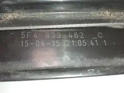 Автозапчастина б/у регулятор скла заднього правого для seat leon (5f1) 1.2 tsi посилання на oem iam 5f4839462d  