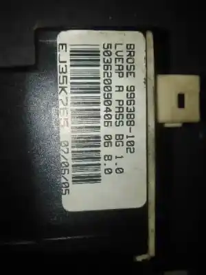Автозапчастина б/у двигатель переднього правого скла для citroen c4 berlina 1.6 16v hdi fap посилання на oem iam 996388102 996388102 