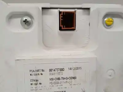 Piesă de schimb auto la mâna a doua ceas bord pentru peugeot 308 ii (lb_, lp_, lw_, lh_, l3_) 1.6 gti (l35gnh) referințe oem iam 9814737680  