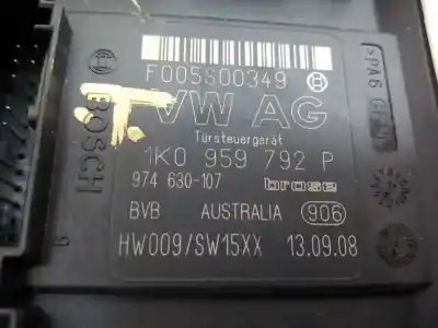 Second-hand car spare part left front window motor for volkswagen passat cc (357) básico oem iam references 1k0959792p  