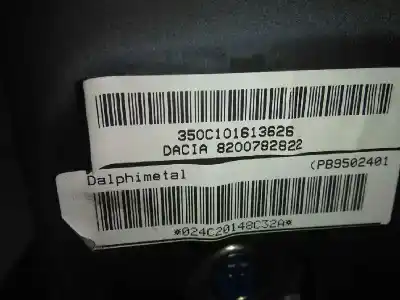 Tweedehands auto-onderdeel airbag voor rechts voor dacia sandero ambiance oem iam-referenties 8200782822  
