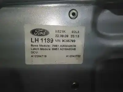 Автозапчасти б/у регулятор стекла переднего левого за ford focus turnier (cb4) trend ссылки oem iam  5p electrico 