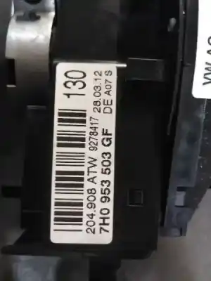 Second-hand car spare part multifunction switch for seat ibiza iv (6j5, 6p1) 1.2 oem iam references 7h0953503gf  