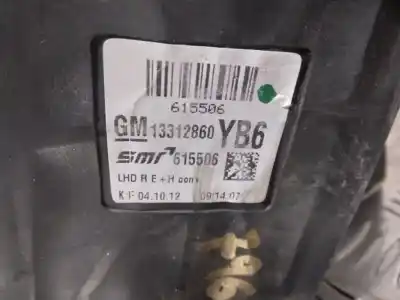 İkinci el araba yedek parçası sag arka görünüm için opel zafira b 1.7 16v cdti oem iam referansları 13312860 13312860 