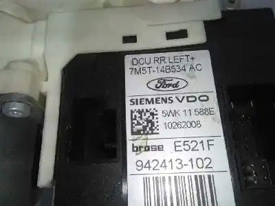 Peça sobressalente para automóvel em segunda mão elevador de vidros traseiro esquerdo por ford focus lim. (cb4) 2.0 tdci cat referências oem iam   