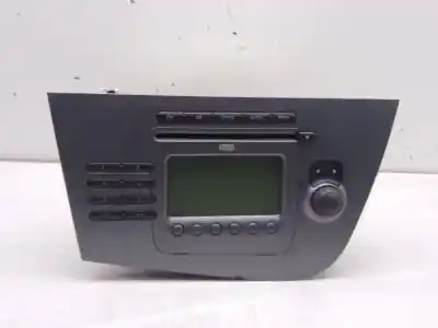 Pezzo di ricambio per auto di seconda mano impianto audio / radio cd per seat leon (1p1) fr riferimenti oem iam 1p1035186b