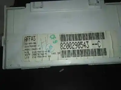 Автозапчастина б/у дисплей для renault megane ii berlina 5p authentique посилання на oem iam 8200290543  
