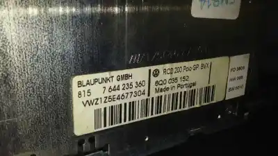 Tweedehands auto-onderdeel audiosysteem / radio-cd voor volkswagen polo (9n3) advance oem iam-referenties 6q0035152  