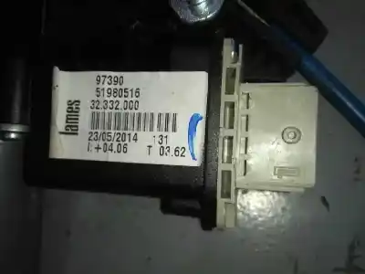 Second-hand car spare part rear left window regulator for fiat 500 l (330) basic oem iam references   