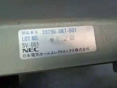 Piesă de schimb auto la mâna a doua unitate de control abs pentru honda accord berlina (cc/ce) 2.0 es (cc7/ce8) referințe oem iam 39790sn7g01  