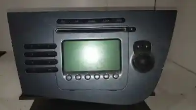 Peça sobressalente para automóvel em segunda mão Sistema De áudio / Rádio Cd por SEAT LEON (1P1) Reference Referências OEM IAM 1P1035186BN87  