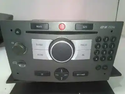 Piesă de schimb auto la mâna a doua sistem audio / cd radio casetofon pentru opel astra h caravan cosmo referințe oem iam  cd 50 