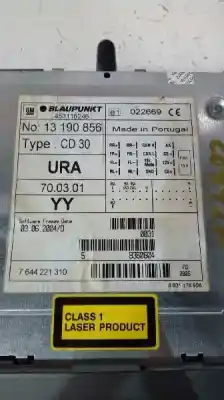 Автозапчастина б/у аудіо система / радіо cd для opel astra h berlina cosmo посилання на oem iam   