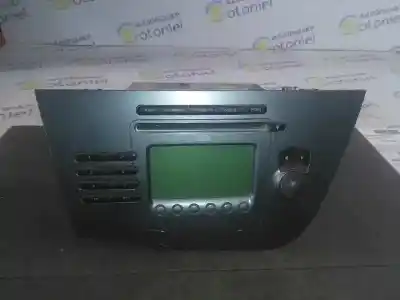 Автозапчастина б/у аудіо система / радіо cd для seat leon (1p1) 1.9 tdi посилання на oem iam 1p1035186