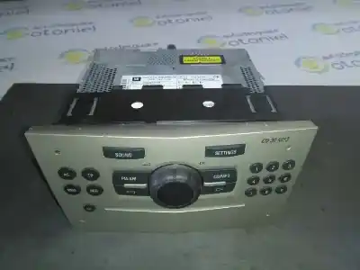 Peça sobressalente para automóvel em segunda mão SISTEMA DE ÁUDIO / RÁDIO CD por OPEL CORSA D  Referências OEM IAM 344183129  13257028