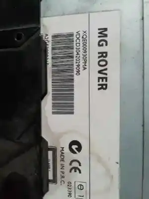 Pezzo di ricambio per auto di seconda mano impianto audio / radio cd per mg serie 25 (rf) classic riferimenti oem iam xqe000930pma  vdcd3042029090