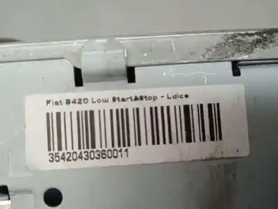 Second-hand car spare part audio system / radio cd for ford ka (ccu) grand prix iii oem iam references 7356007820  