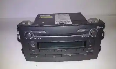 Peça sobressalente para automóvel em segunda mão sistema de áudio / rádio cd por toyota auris luna referências oem iam 8612002571