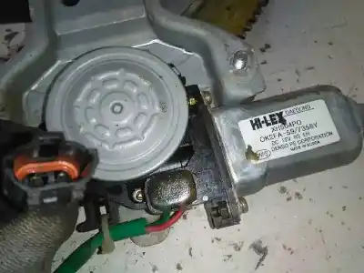 Second-hand car spare part rear left window regulator for kia carens 1.6 cat oem iam references 0k2fa597356y 2 pins 
