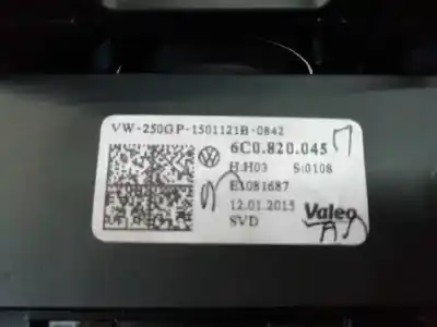 Автозапчасти б/у отопление / кондиционирование воздуха за volkswagen polo (6c1) edition bluemotion ссылки oem iam 6c0820045  6c0820045