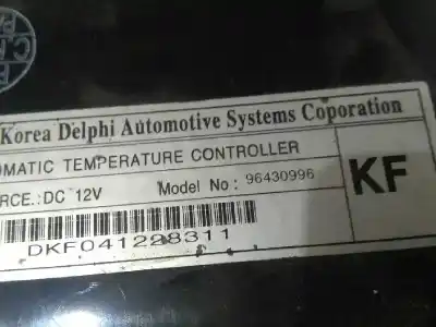 Recambio de automóvil de segunda mano de mando climatizador para chevrolet nubira berlina se referencias oem iam 96430996  