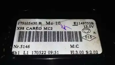 Автозапчасти б/у климат-контроль за renault captur luxe ссылки oem iam 275105430r  