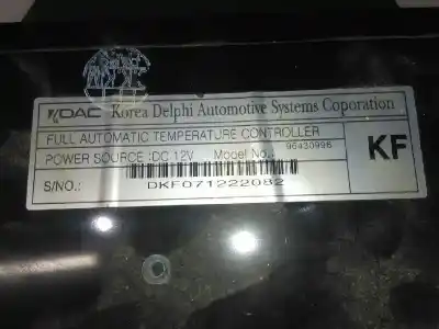 Second-hand car spare part climate control for chevrolet lacetti cdx oem iam references   