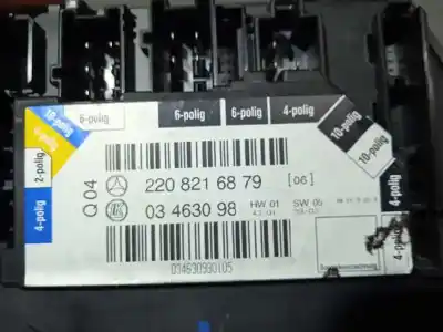 Second-hand car spare part electronic module for mercedes-benz clase s (w220) berlina 350 (220.067) oem iam references 2208216879  