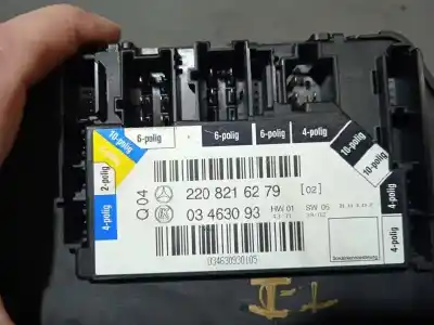 Second-hand car spare part electronic module for mercedes-benz clase s (w220) berlina 350 (220.067) oem iam references 2208216279  
