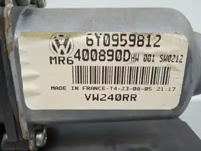 Second-hand car spare part rear right window motor for volkswagen polo (9n3) advance oem iam references 6y0959812  6y0959812