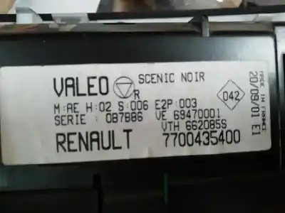Автозапчасти б/у отопление / кондиционирование воздуха за renault scenic rx4 (ja0) 1.9 dci salomon ссылки oem iam 7700435400  
