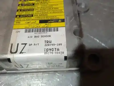 Автозапчасти б/у блок управления подушками безопасности за toyota yaris live ссылки oem iam 891700d430  