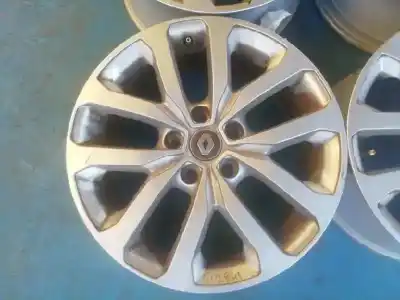 İkinci el araba yedek parçası tekerlek seti için renault kadjar business oem iam referansları 7jx17 et40  