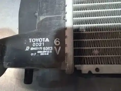 Автозапчасти б/у водяной радиатор за toyota avensis berlina (t25) 1.8 sol sedán ссылки oem iam 164000d210  37 x 60