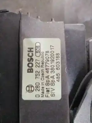 Автозапчастина б/у педальний потенціометр для fiat stilo (192_) 1.6 16v (192_xb1a) посилання на oem iam 0280752227  