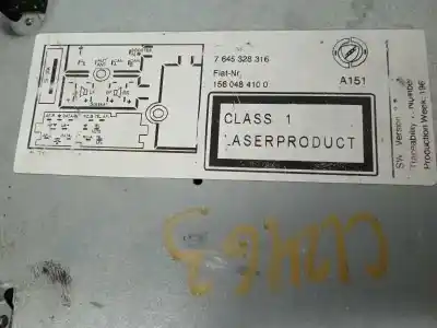 Pezzo di ricambio per auto di seconda mano impianto audio / radio cd per alfa romeo 147 (190) 1.6 16v cat riferimenti oem iam 7645328316 radio cd mp3 7645328316