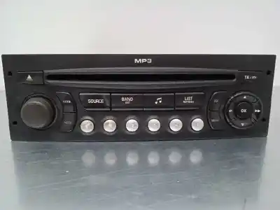 Peça sobressalente para automóvel em segunda mão sistema de áudio / rádio cd por citroen c4 picasso i monospace (ud_) 1.6 hdi referências oem iam 96662670xt