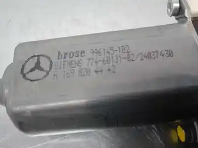 Pezzo di ricambio per auto di seconda mano motore alzacristalli anteriore destro per mercedes clase a (w169) 2.0 cdi cat riferimenti oem iam a1698204442 6 pins 