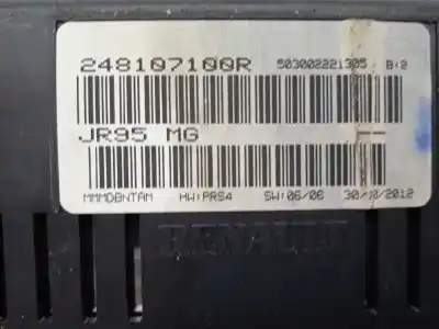 Gebrauchtes Autoersatzteil anzeige zum renault scenic iii 1.5 dci diesel fap oem-iam-referenzen 248107100r  248107100r
